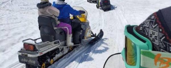 Снегоходная экскурсия к горному массиву Вачкажец